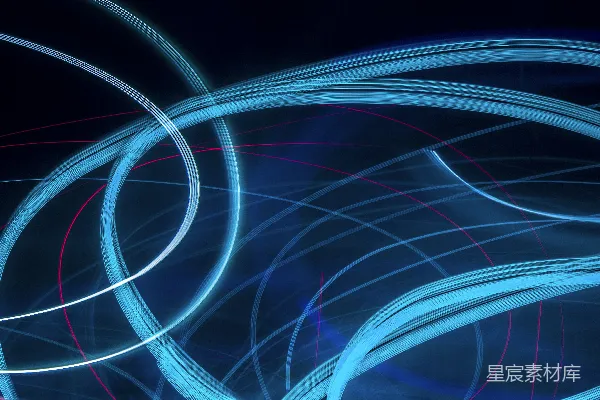 高清摄影 红白光数字壁纸
