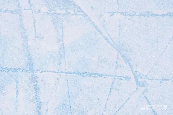 高清摄影 冰球场上的滑冰痕迹