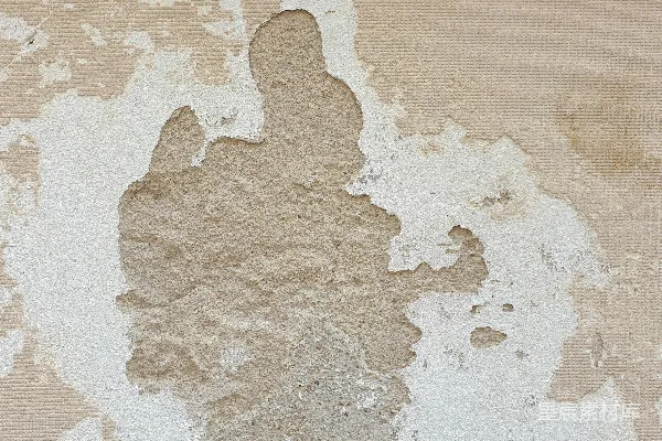 高清摄影 一面墙上有一些油漆。