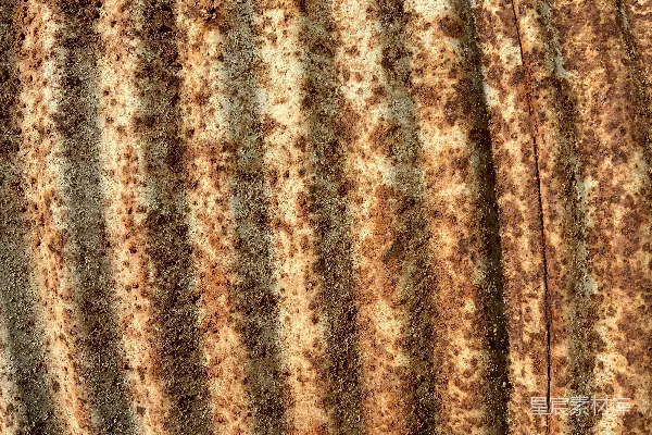 高清摄影 一张生锈金属表面的特写照片