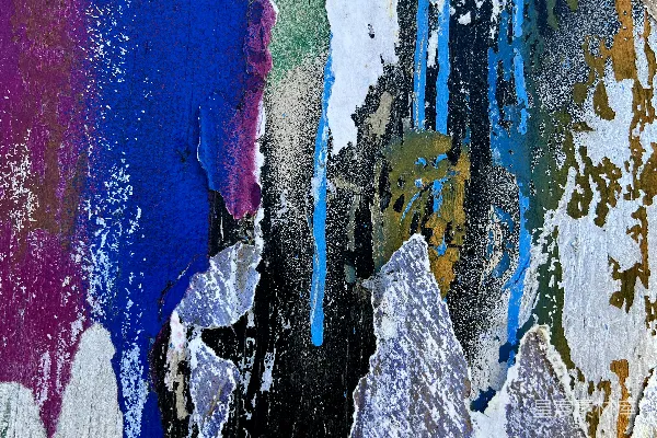 高清摄影 一幅雪山覆盖的画作
