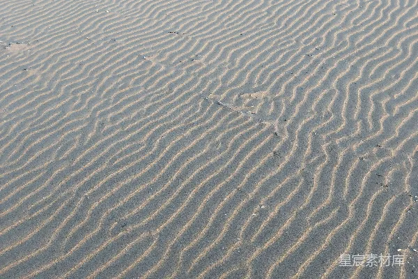 白天的棕色沙子加水
