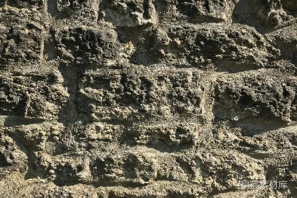 高清摄影 白天的灰色岩石地貌