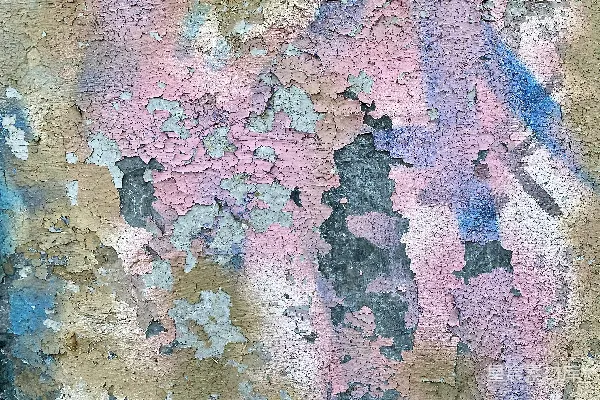 高清摄影 绿色和蓝色的抽象画