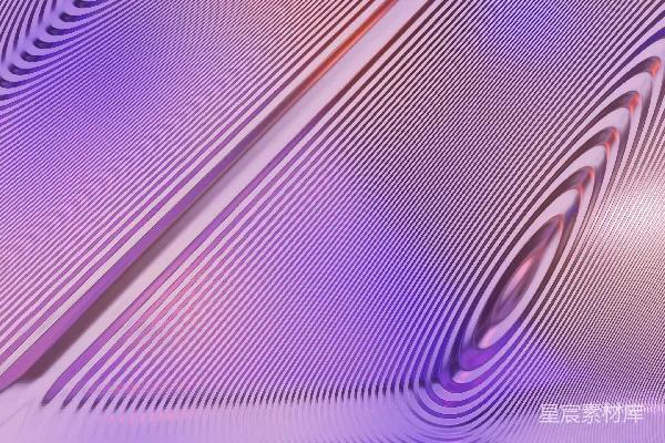高清摄影 一个紫色和红色抽象背景，带有线条。