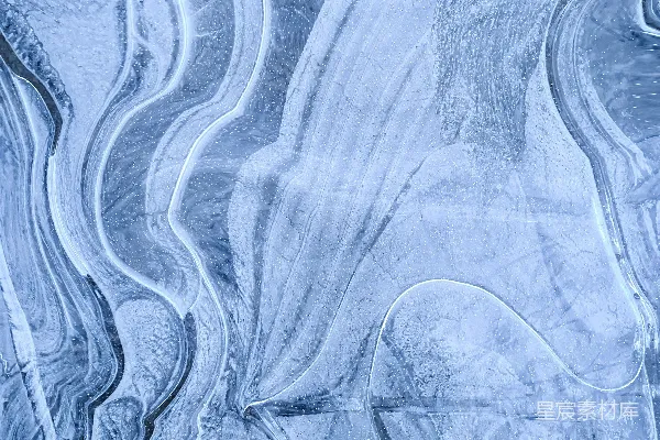 高清摄影 一个覆盖着雪的景观的俯瞰图
