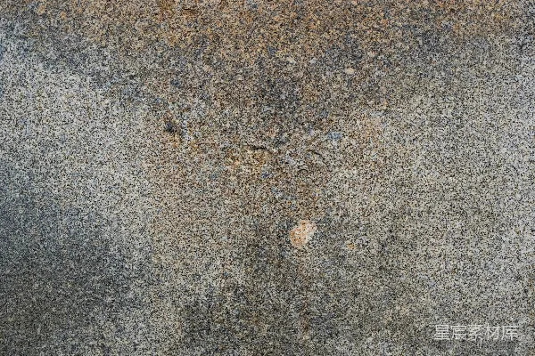 高清摄影 水泥表面的特写，上面有一小块泥土。