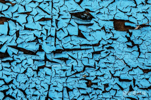 高清摄影 干蓝色油漆