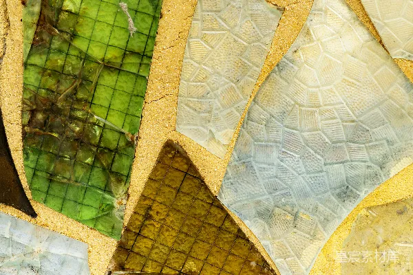 高清摄影 一张玻璃的特写照片