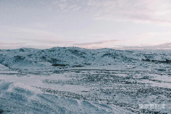白天的雪场