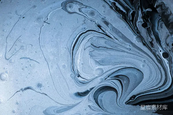 高清摄影 蓝水上滴水