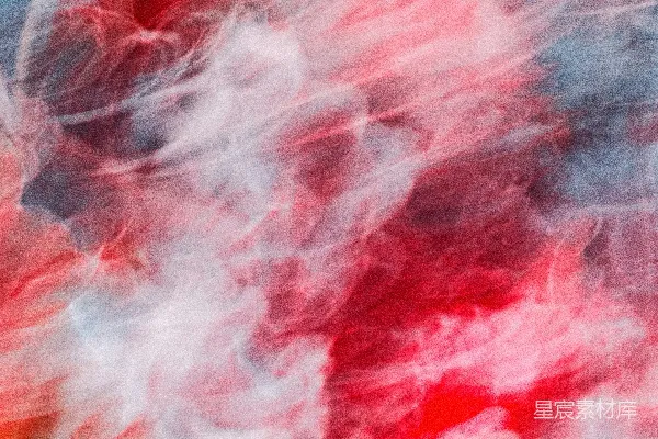 高清摄影 一幅红、白、蓝相间的抽象画