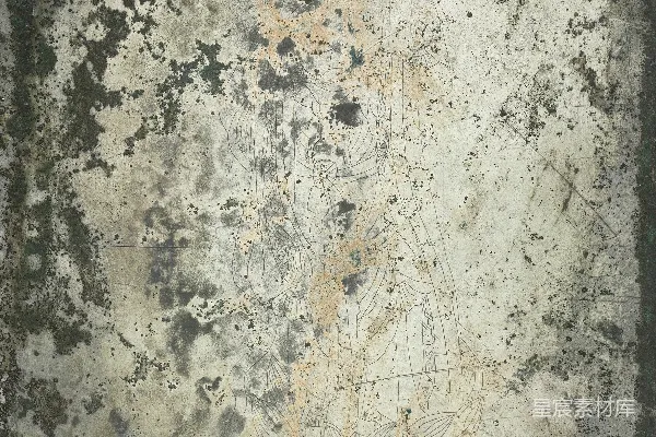 高清摄影 一幅墙上有一些油漆的图片