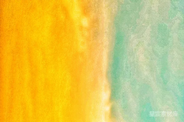 高清摄影 黄色、绿色和蓝色的抽象画作