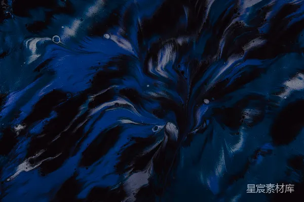 高清摄影 白蓝抽象画