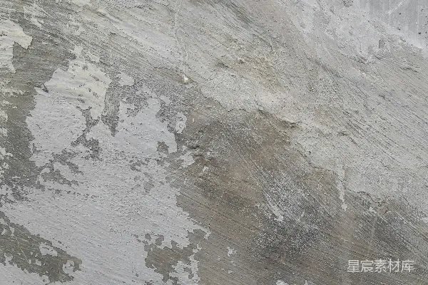 高清摄影 一张水泥墙的特写，墙面上有白色的油漆。