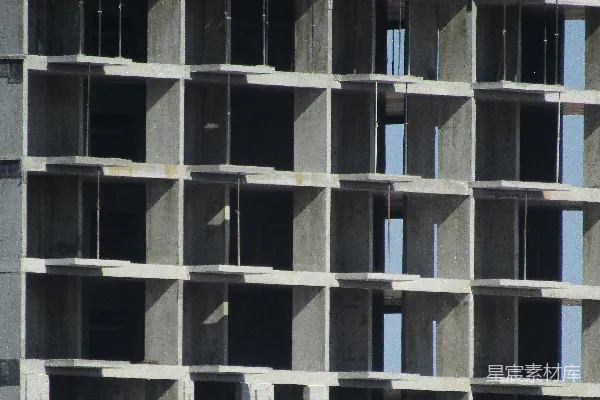 高清摄影 灰色和白色混凝土建筑