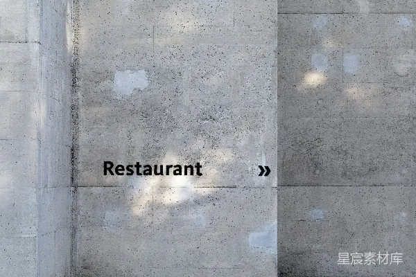 高清摄影 餐馆标识