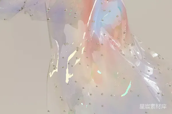 印有马设计的塑料袋