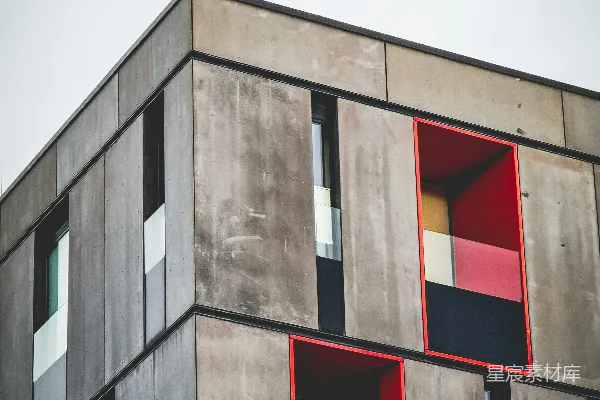 高清摄影 一只鸟停在建筑物的顶部。