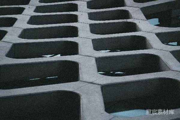 高清摄影 灰色混凝土和玻璃建筑