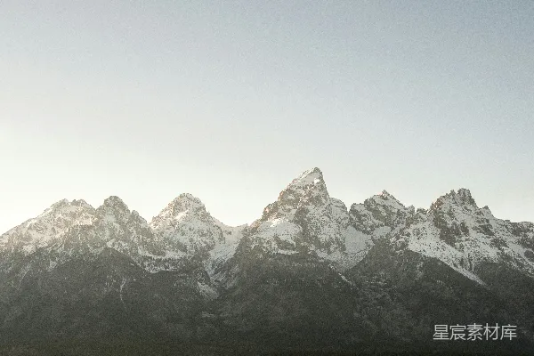 落基山风景照