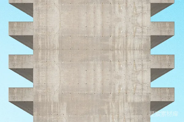 高清摄影 一个人站在一栋建筑前