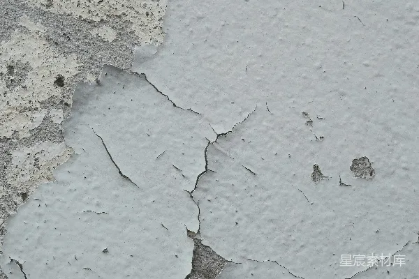 高清摄影 剥落的油漆显示出下面分层的墙。