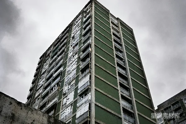 高清摄影 低角度拍摄建筑物