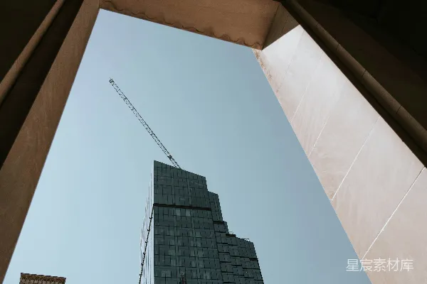 高清摄影 高层建筑的低角度摄影