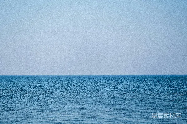 高清摄影 蓝天下的海洋