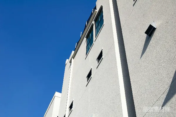 高清摄影 白色混凝土建筑