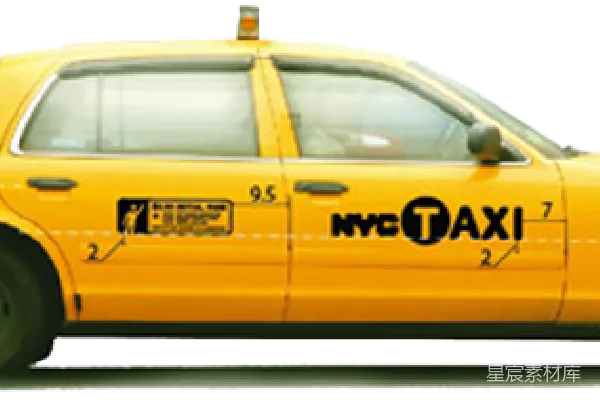 元素素材 出租车