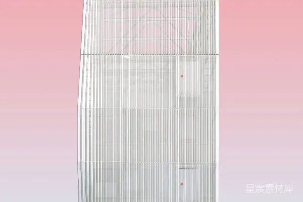 高清摄影 矩形白色金属框架
