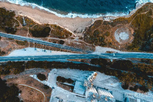 高清摄影 空中高速公路摄影