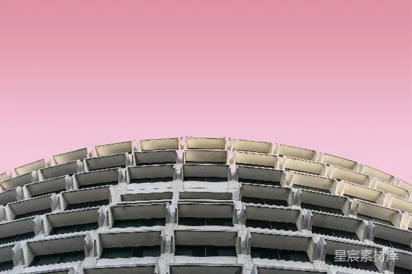 高清摄影 灰色高层建筑