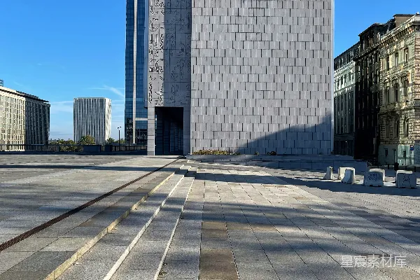 高清摄影 一座有很多窗户的大楼