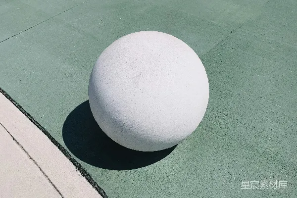 高清摄影 圆形的白色球