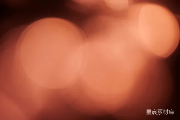 橙白光晕灯光