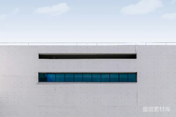 高清摄影 白色混凝土建筑
