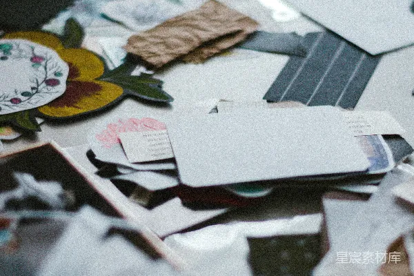 高清摄影 白纸上的白纸