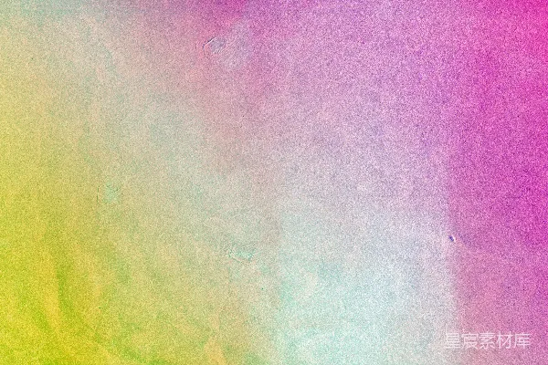高清摄影 一幅彩虹色背景的画作