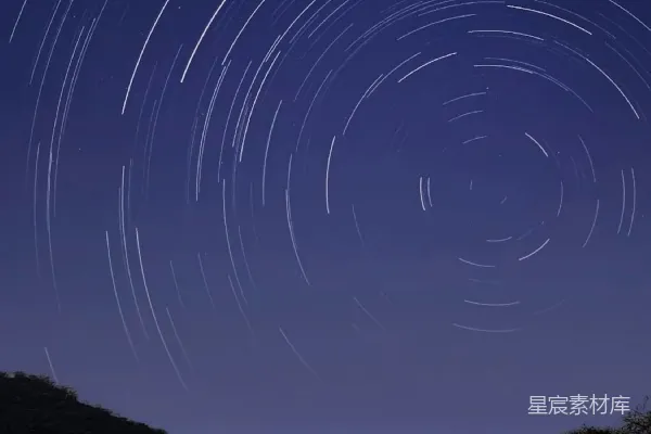 满天星星的夜空