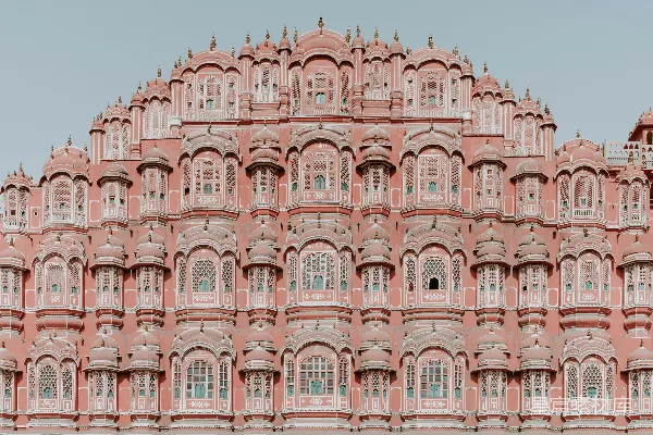 印度的 Hawa Mahal 谷仓楼