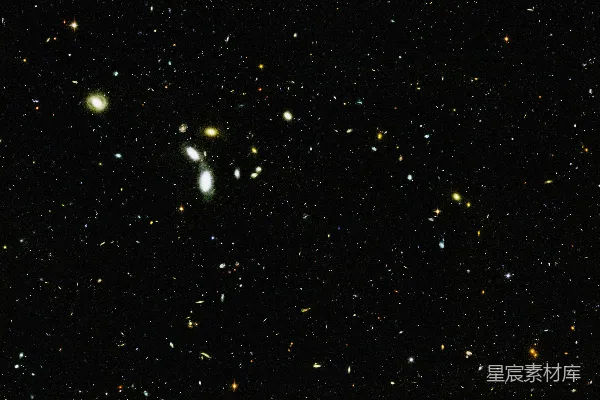 夜空中的一个星团