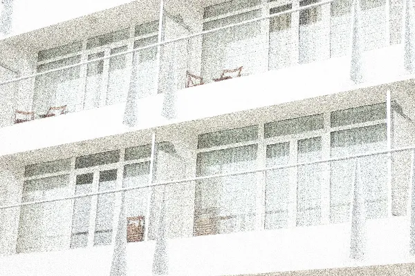 高清摄影 白天的白色混凝土建筑