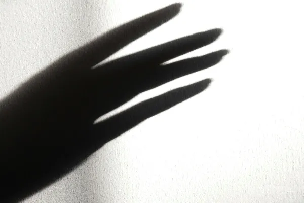 手的特写镜头