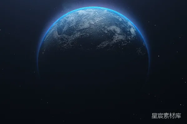 高清摄影 太空中的一个行星