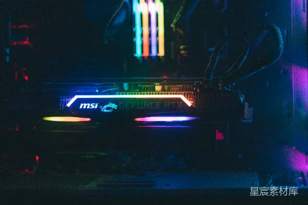 高清摄影 微星GeForce RTX显卡