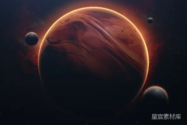 高清摄影 太空中的行星
